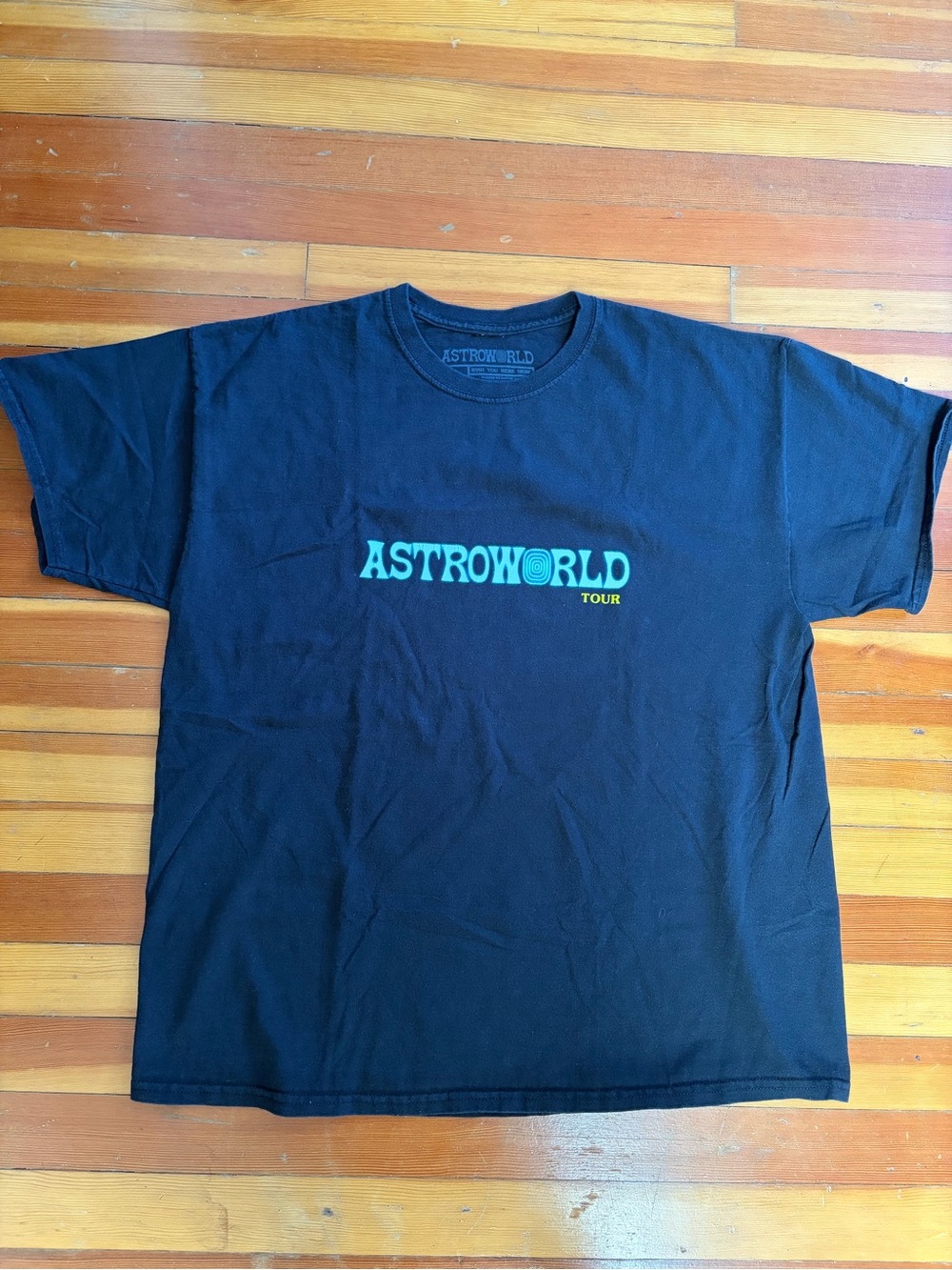 TRAVIS SCOTT ASTROWORLD TOUR T-SHIRT